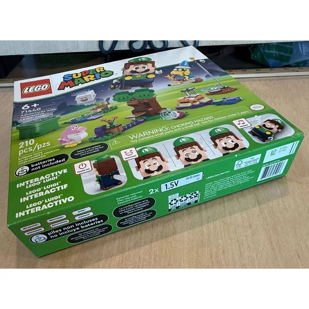 LEGO Super Mario Adventures with Interactive Luigi 71440 New Sealed NIB